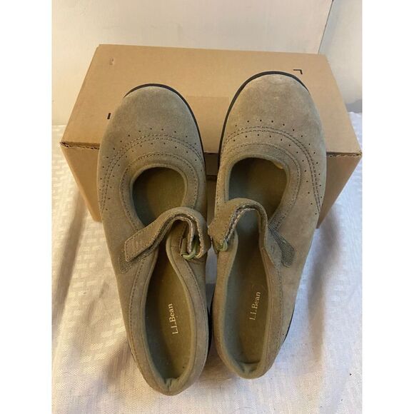 Ll bean mule loafers army green color size 8 - Picture 2 of 5